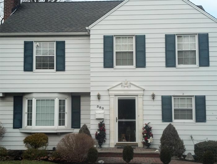 Replacement Vinyl Siding and Portocal Front Porch in Union NJ